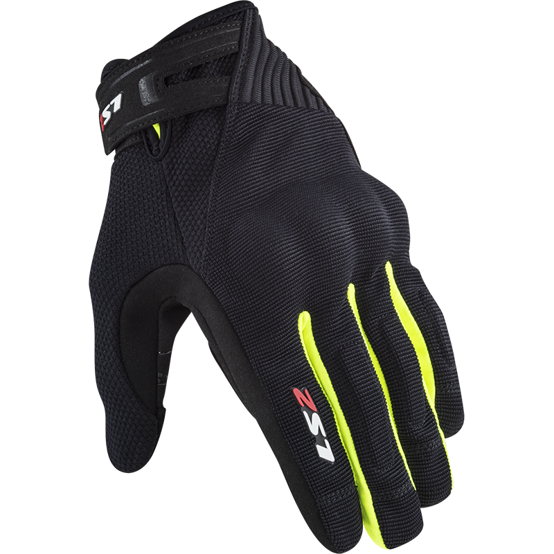 RĘKAWICE LS2 DART 2 MAN BLACK YELLOW