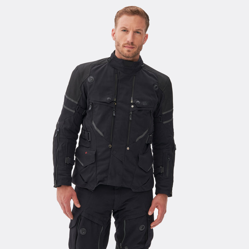 KURTKA MOTOCYKLOWA TEKSTYLNA REBELHORN RANGE BLACK