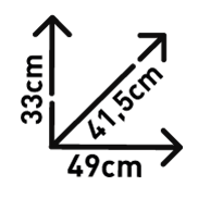 KAPPA KUFER CENTRALNY 35L MONOLOCK K35N2 ACTION Z CZERWONYMI ODBLASKAMI ( ZAWIERA PŁYTĘ ) - ZASTĘPUJE K35N – zdjęcie 2