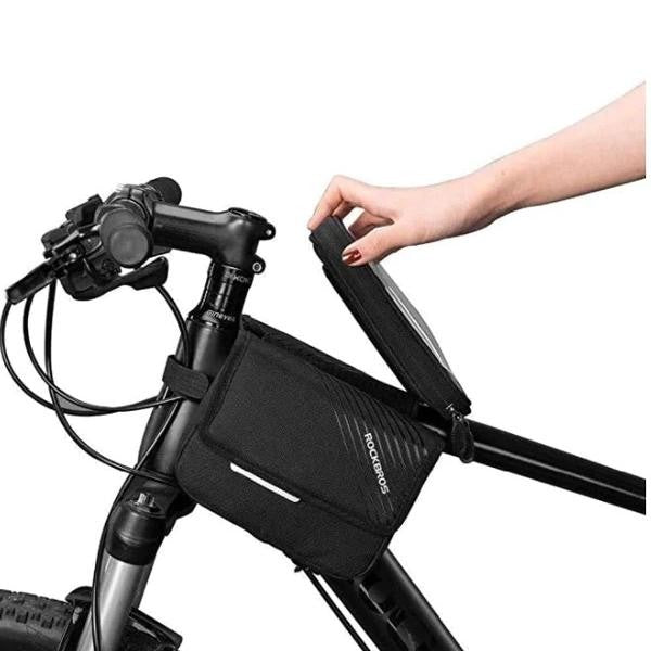Sakwa, torba rowerowa na ramę z pokrowcem na telefon do 6,7" 1,5 L ROCKBROS 030-60BK