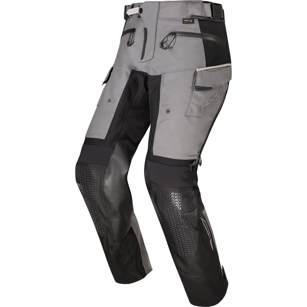 SPODNIE LS2 APOLLO MAN BLACK DARK GREY