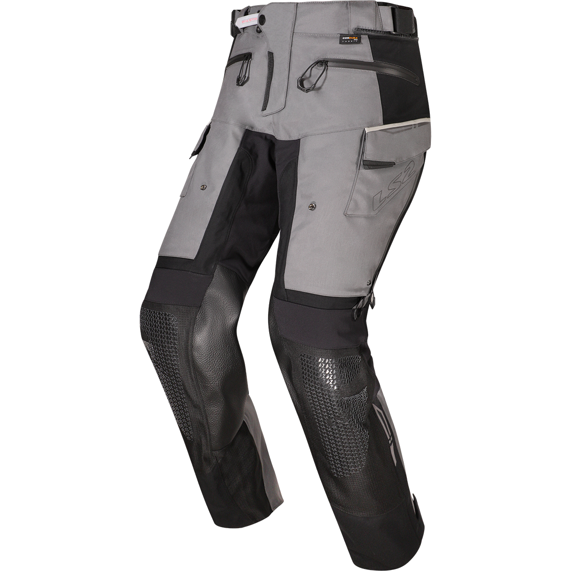 SPODNIE LS2 APOLLO MAN BLACK DARK GREY