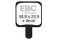 CFA340 - Klocki hamulcowe rowerowe (organiczne) EBC Brakes