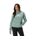 BLUZA Z KAPTUREM DAMSKA FOX HEAD FLEECE PO ARCTIC BLUE