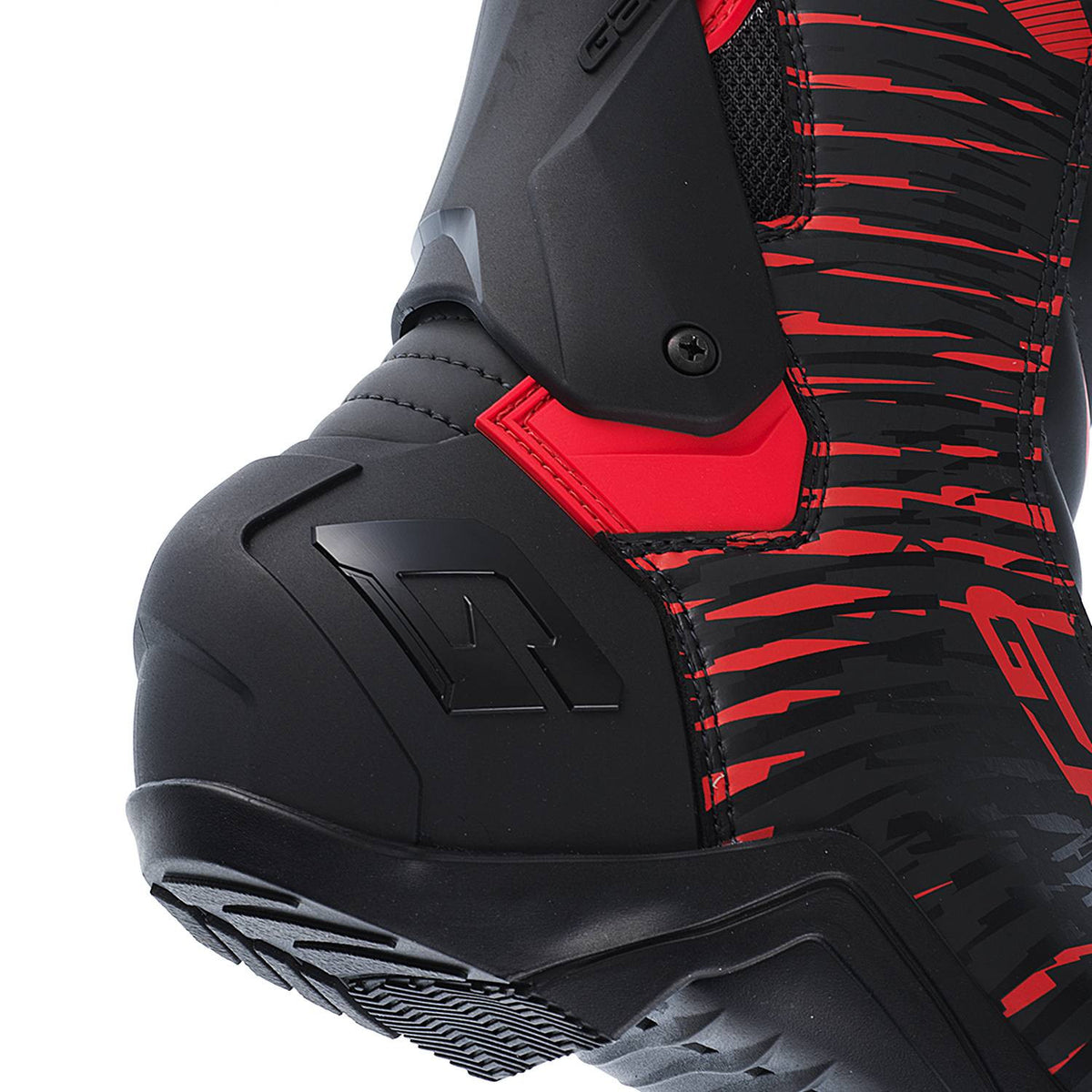 Buty motocyklowe, sportowe GAERNE GR-X czarno/ czerwone