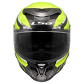 KASK LS2 FF807 DRAGON TRAX H-VIS YELLOW