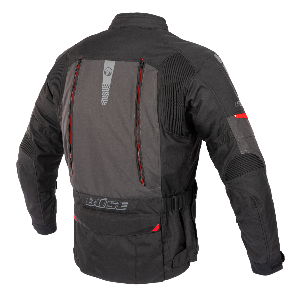 Kurtka motocyklowa damska BUSE Monterey czarno-szara