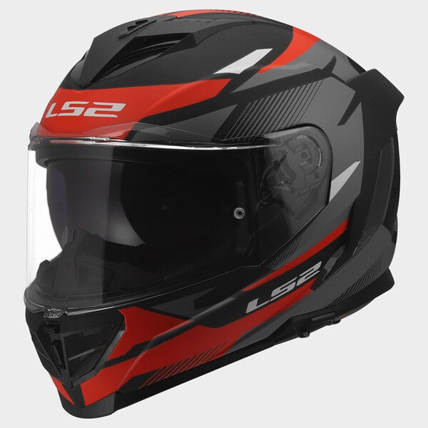 KASK LS2 FF818 STORM III KOMAI BLACK RED