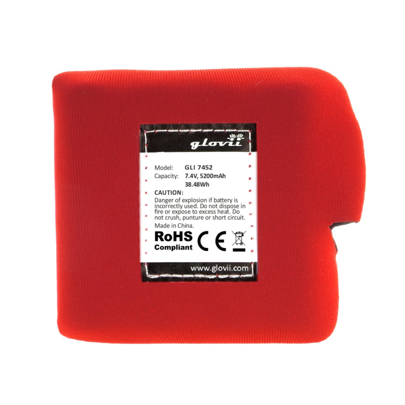 GLOVII Akumulator Li-Ion 5200 mAh do ogrzewanej kurtki, 8,4 V