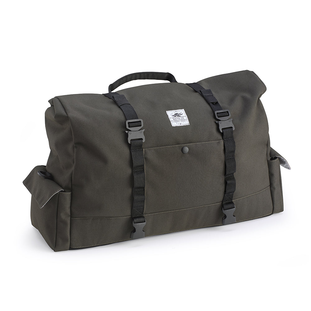 KAPPA TORBA NA SIEDZENIE, BAGAŻNIK LUB RAMIĘ 26L (WYS. 29 X SZER. 48 X GŁ. 19CM) KOLOR OLIWKOWY CIEMNY (CAFE RACER RAMBLER)