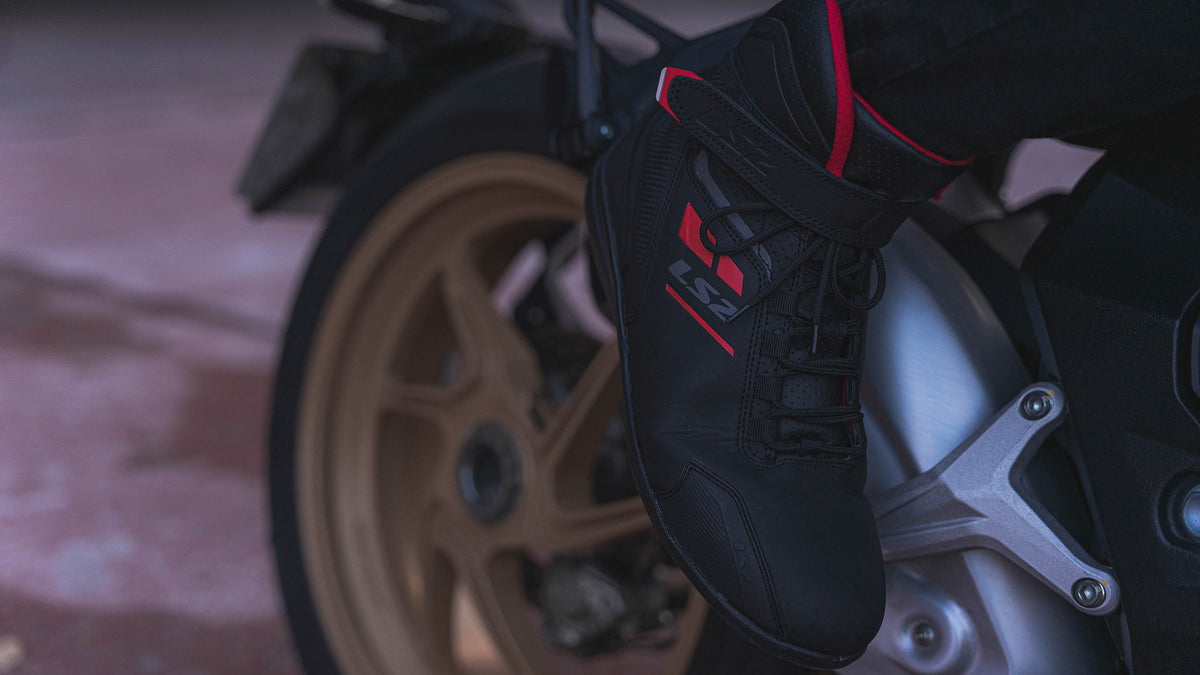 BUTY LS2 GARRA MAN BLACK H-V YELLOW