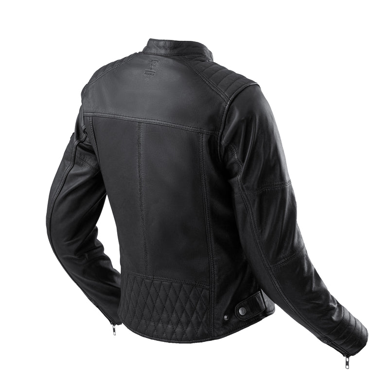 KURTKA MOTOCYKLOWA SKÓRZANA DAMSKA REBELHORN HUNTER 2 BLACK WXS