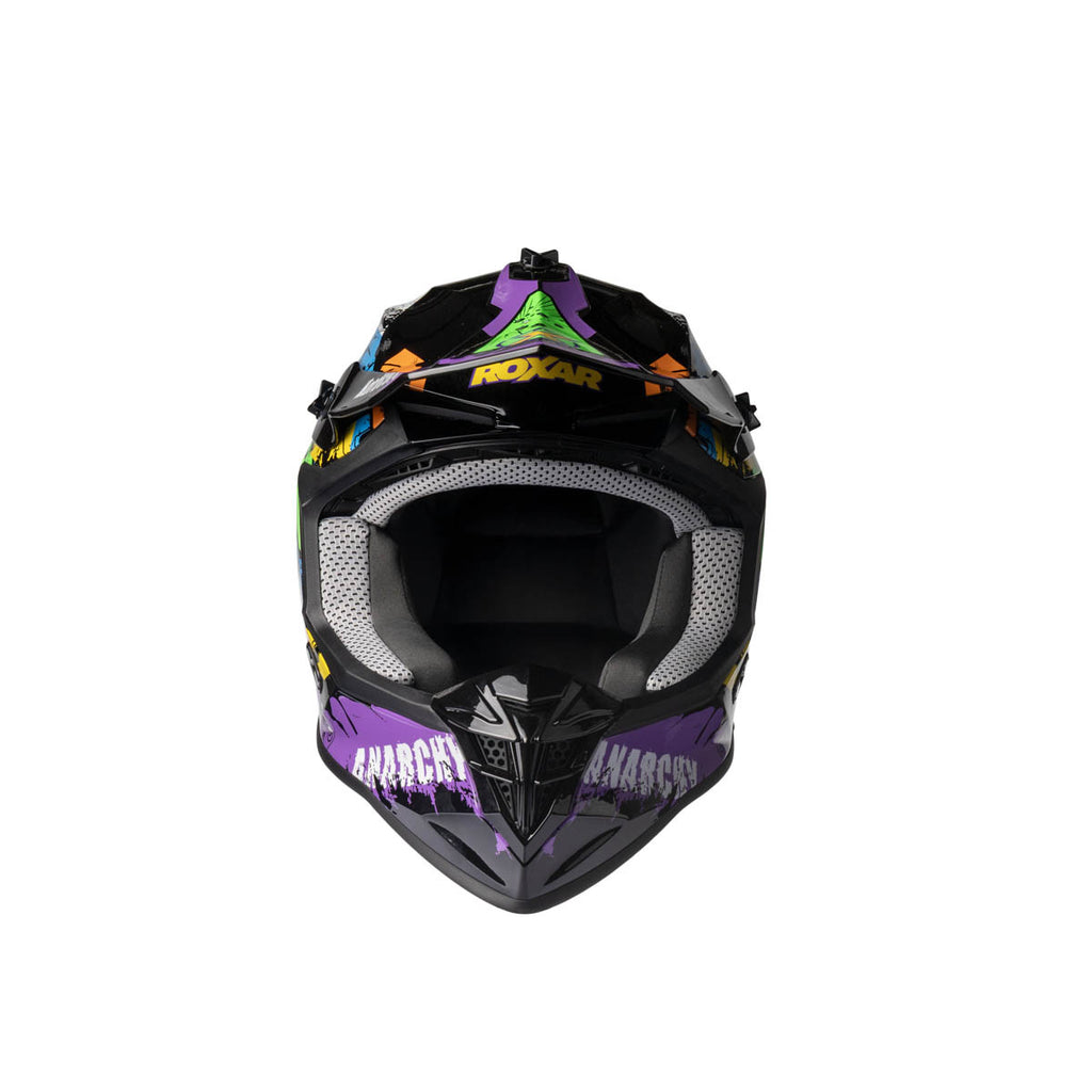 ROXAR HELMETS Kask motocyklowy ROXAR MX1 CRAZY enduro offroad