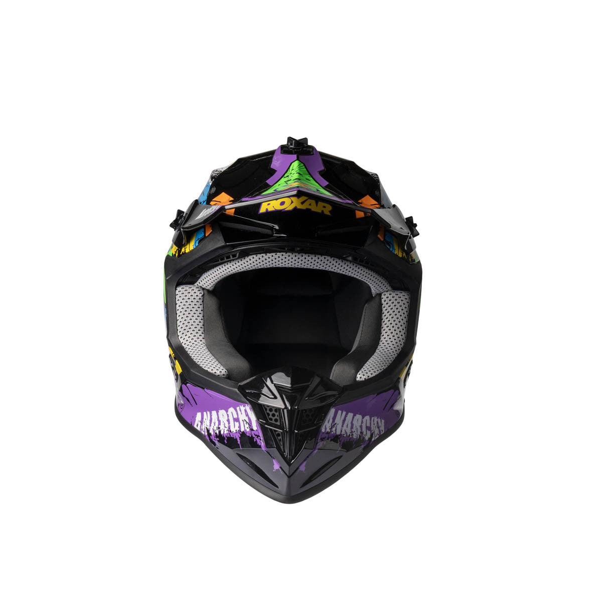 ROXAR HELMETS Kask motocyklowy ROXAR MX1 CRAZY enduro offroad