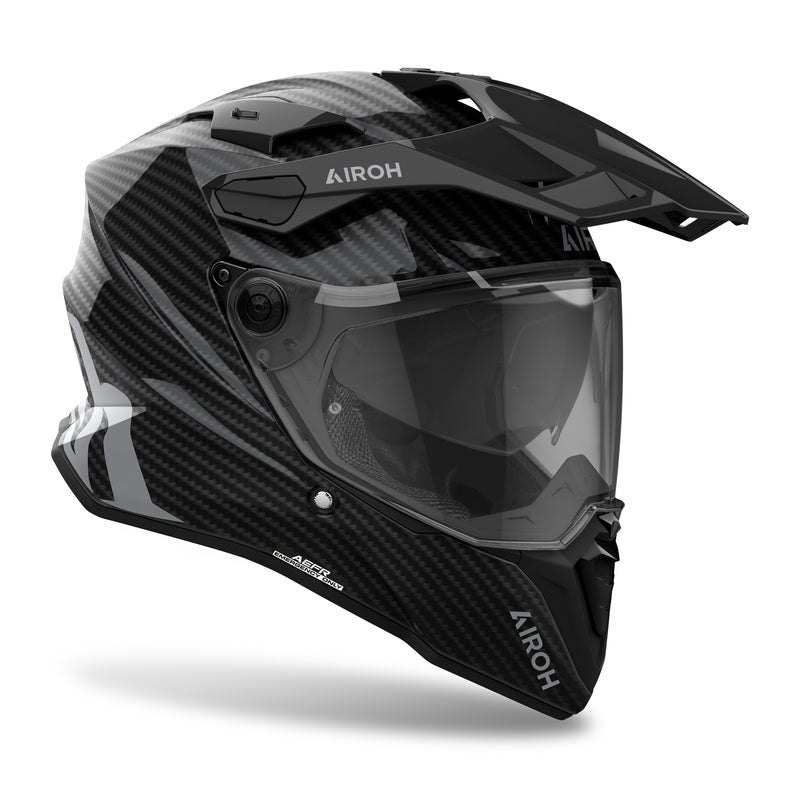KASK MOTOCYKLOWY AIROH COMMANDER 2 CARBON FULL CARBON GLOSS