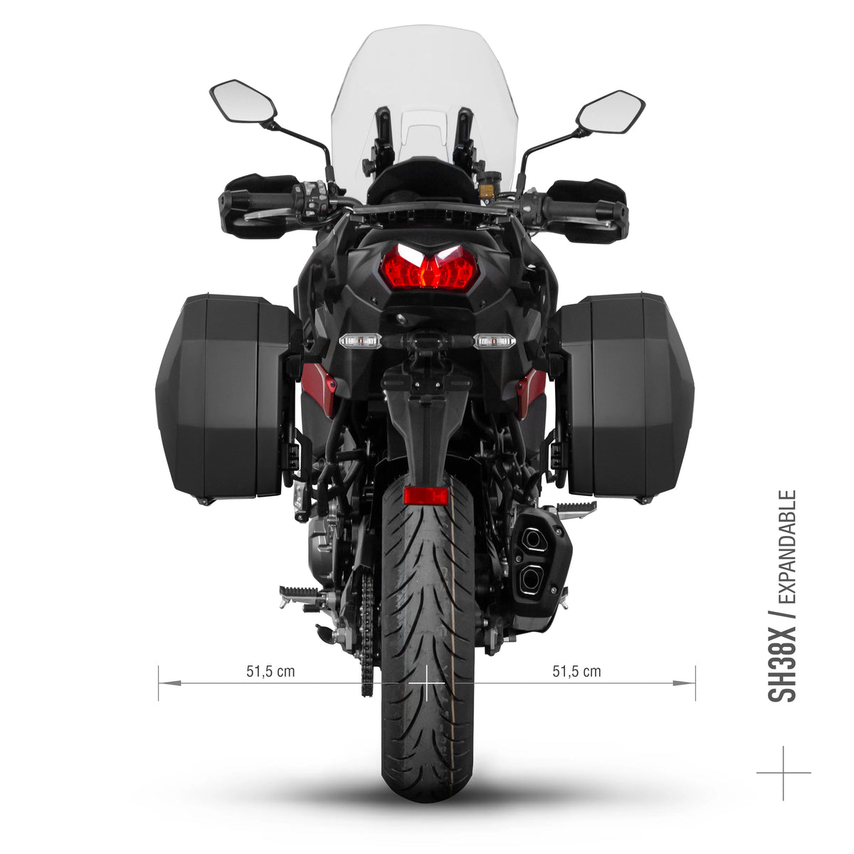 STELAŻ KUFRA BOCZNEGO 3P SHAD DO KAWASAKI VERSYS 1