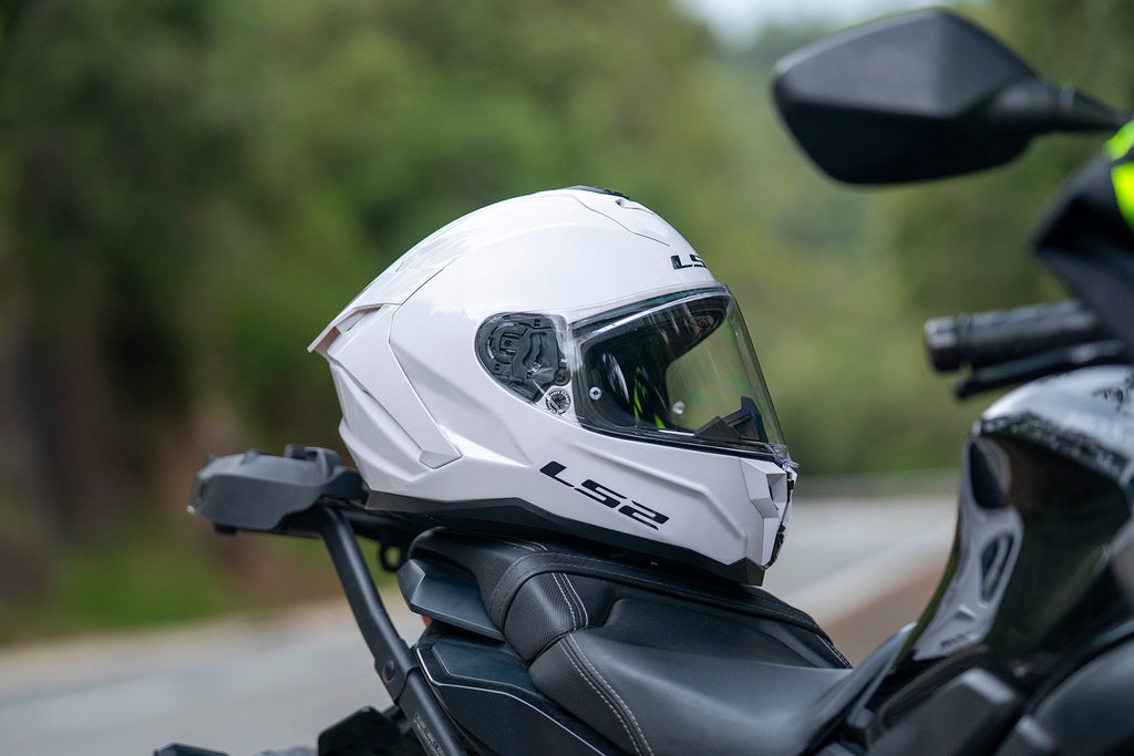 KASK LS2 FF817 CHALLENGER II SOLID WHITE