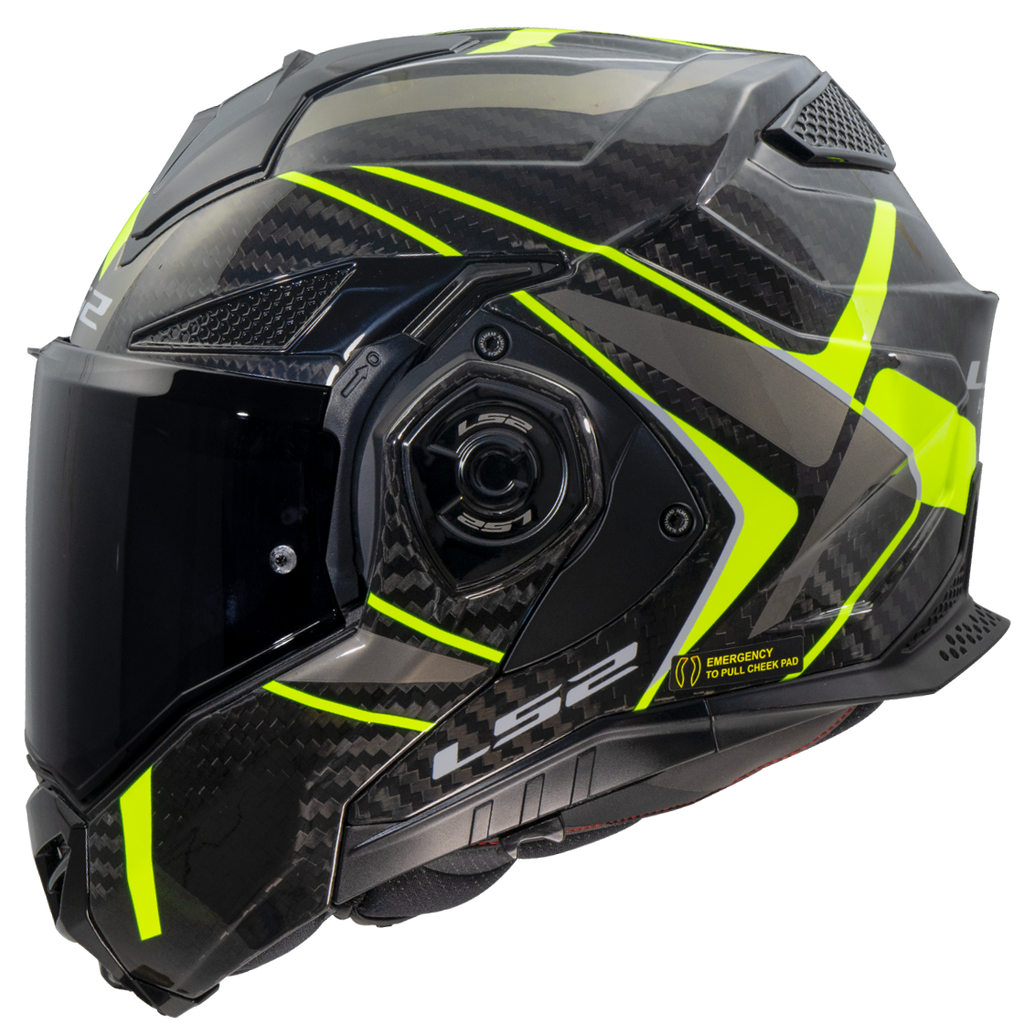 KASK LS2 FF901 ADVANT X C FUTURE II H-V YEL.-06