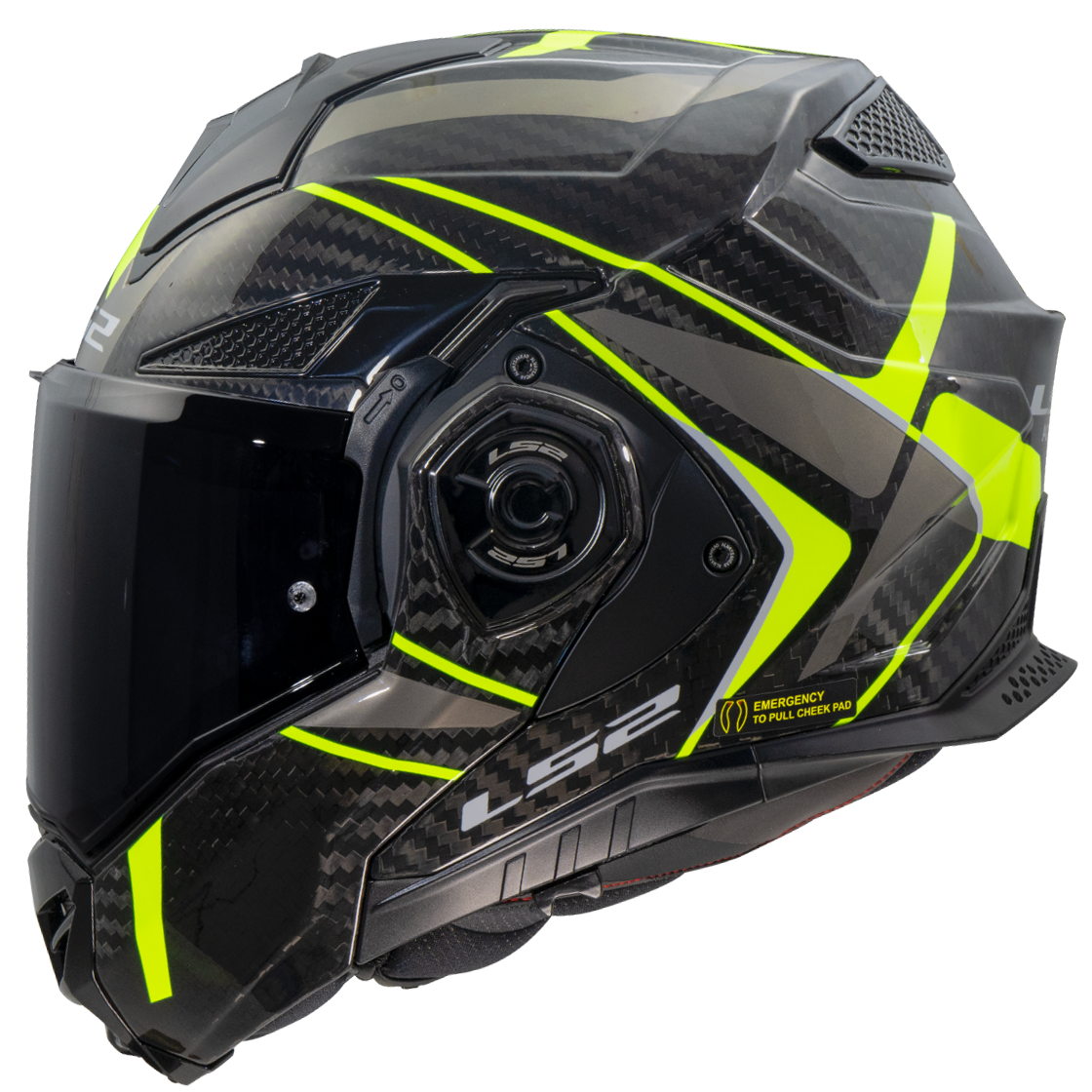KASK LS2 FF901 ADVANT X C FUTURE II HV YEL.-06