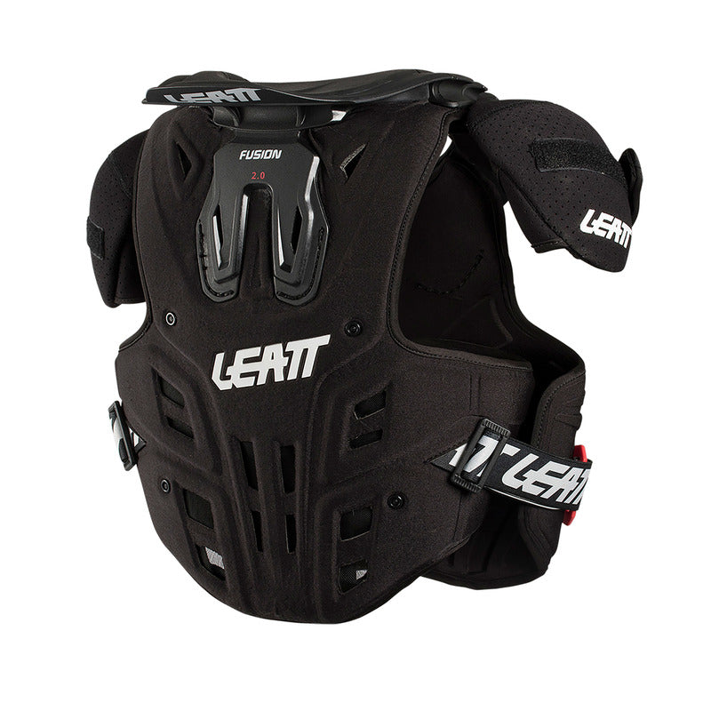 BUZER JUNIOR LEATT FUSION VEST 2.0 BLACK (105-125CM) S/M