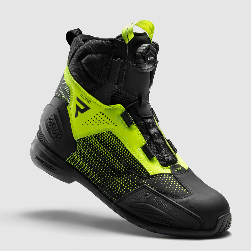 BUTY MOTOCYKLOWE REBELHORN CORE BLACK FLUO YELLOW