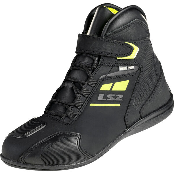 BUTY LS2 GARRA MAN WP BLACK H-V YELLOW