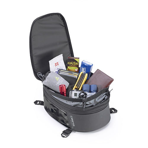 KAPPA TORBA NA SIEDZENIE K'DRIFTER 9-12L (WYS. 10-16CM X SZER. 24CM X DŁ. 32CM) KOLOR SZARY – zdjęcie 2