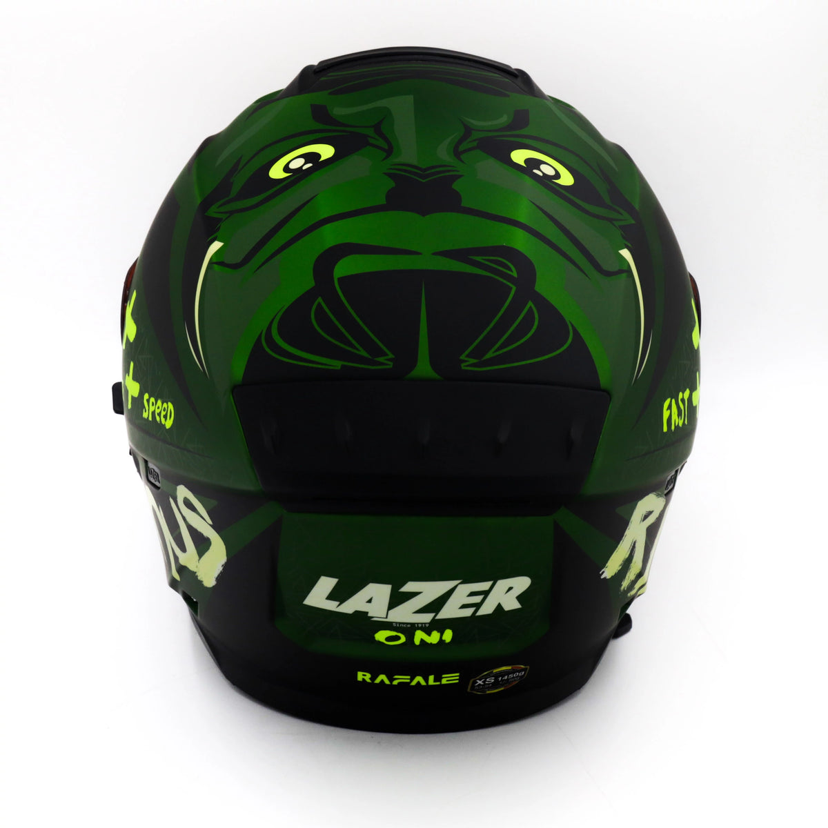 Kask Motocyklowy LAZER RAFALE Oni Zielony (kol. Zielony - Czarny)