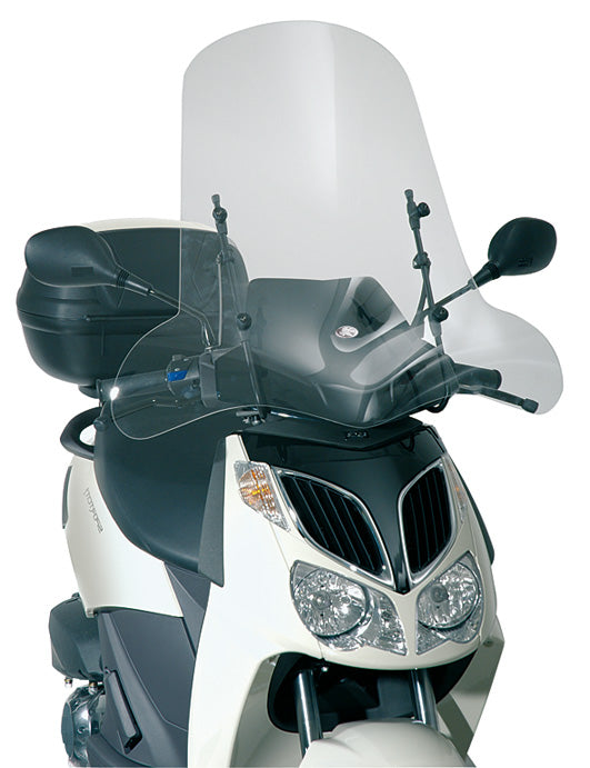 KAPPA SZYBA KYMCO / SYM / PEUGEOT / YAMAHA / APRILIA / HONDA PRZEZROCZYSTA 66 x 67 CM - BEZ MOCOWAŃ