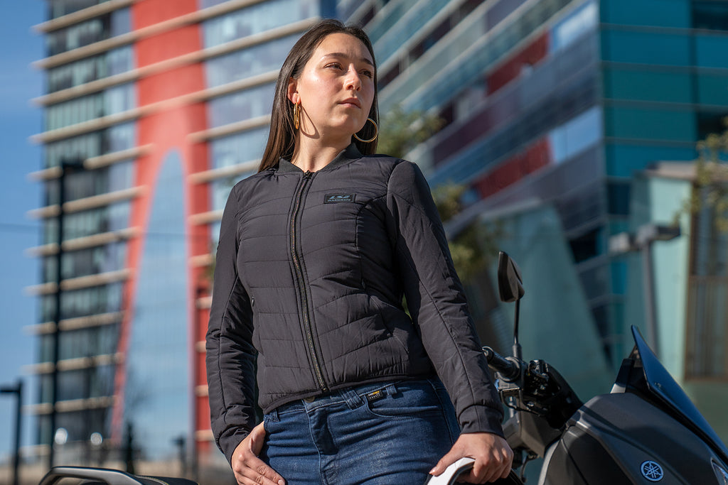 KURTKA LS2 WARMRIDE LADY BLACK