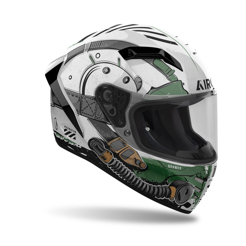 KASK MOTOCYKLOWY AIROH CONNOR ALLIGATOR GLOSS