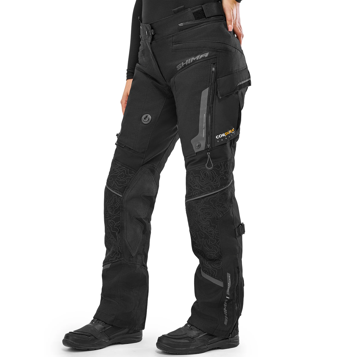 SHIMA TRACKER LADY PNT BLK