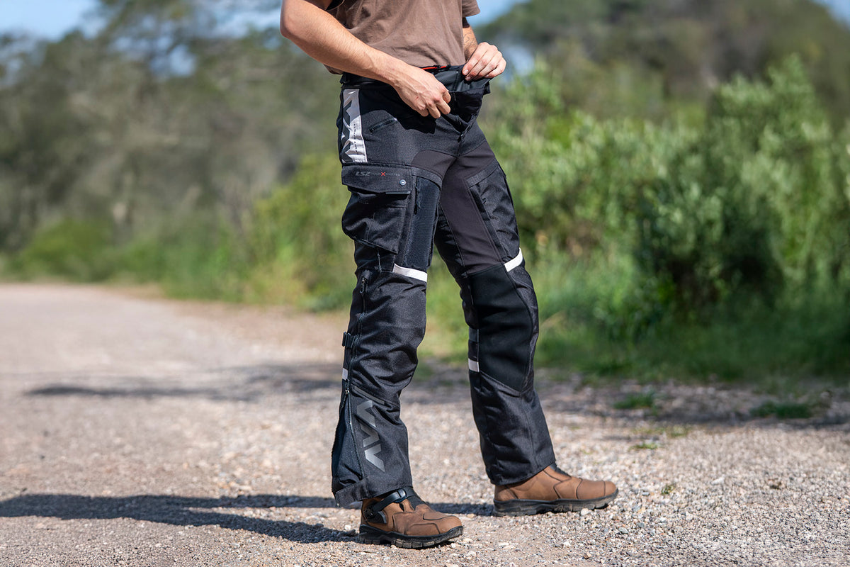 SPODNIE LS2 X-MASTER MAN BLACK GREY