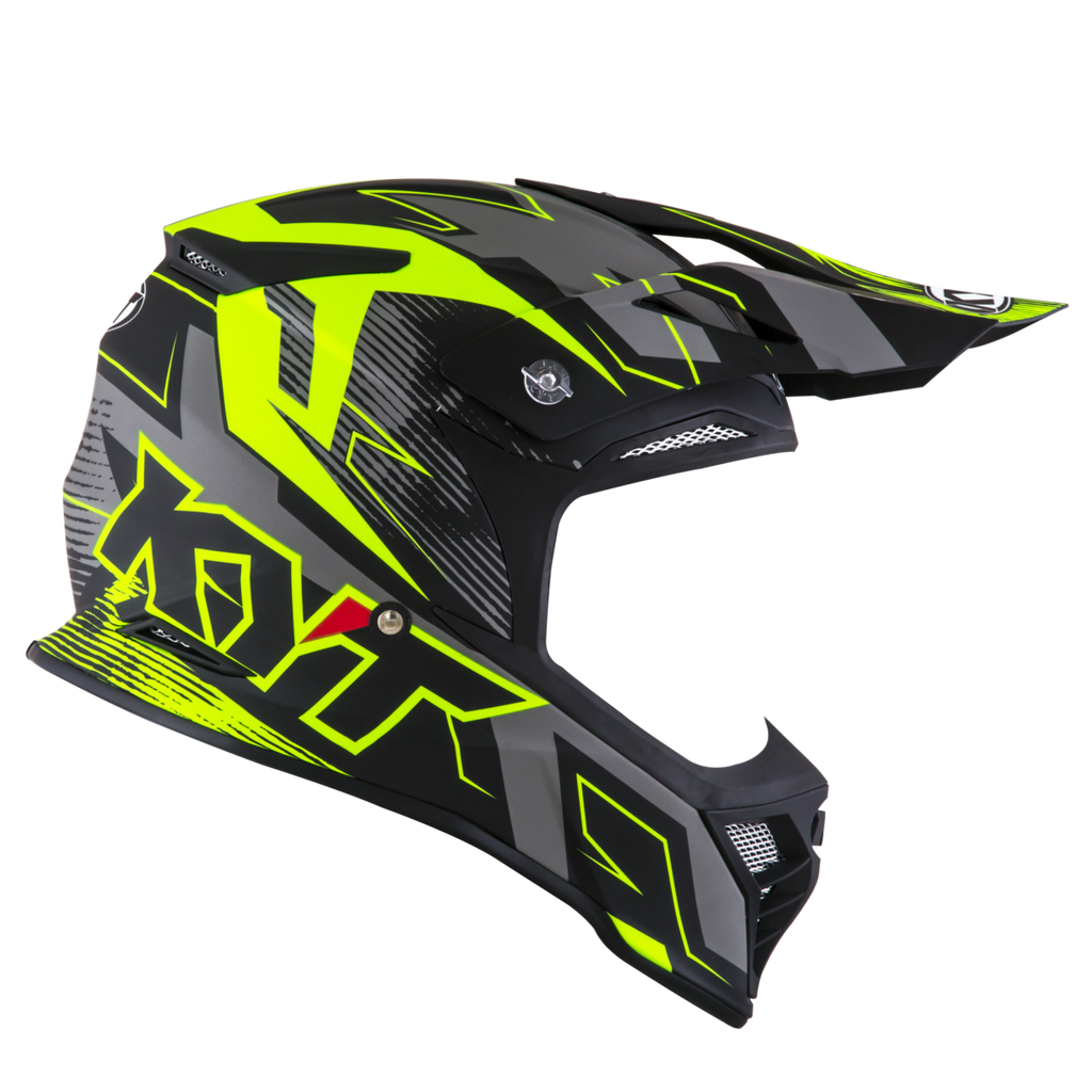 Kask Motocyklowy KYT SKYHAWK DIGGER matowy czarny/żółty – zdjęcie 6
