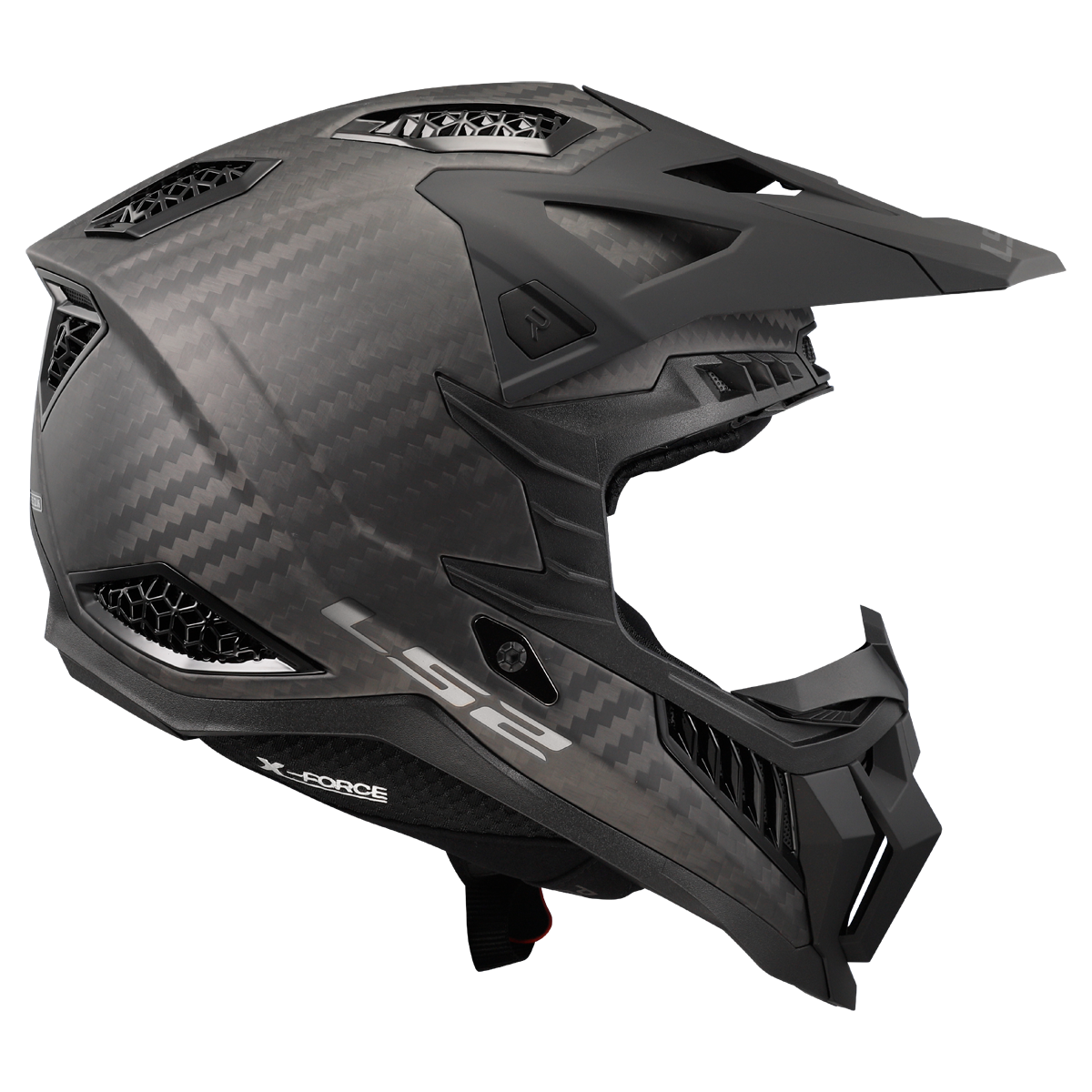 KASK LS2 MX703 C X-FORCE FIM MATT CARBON-06