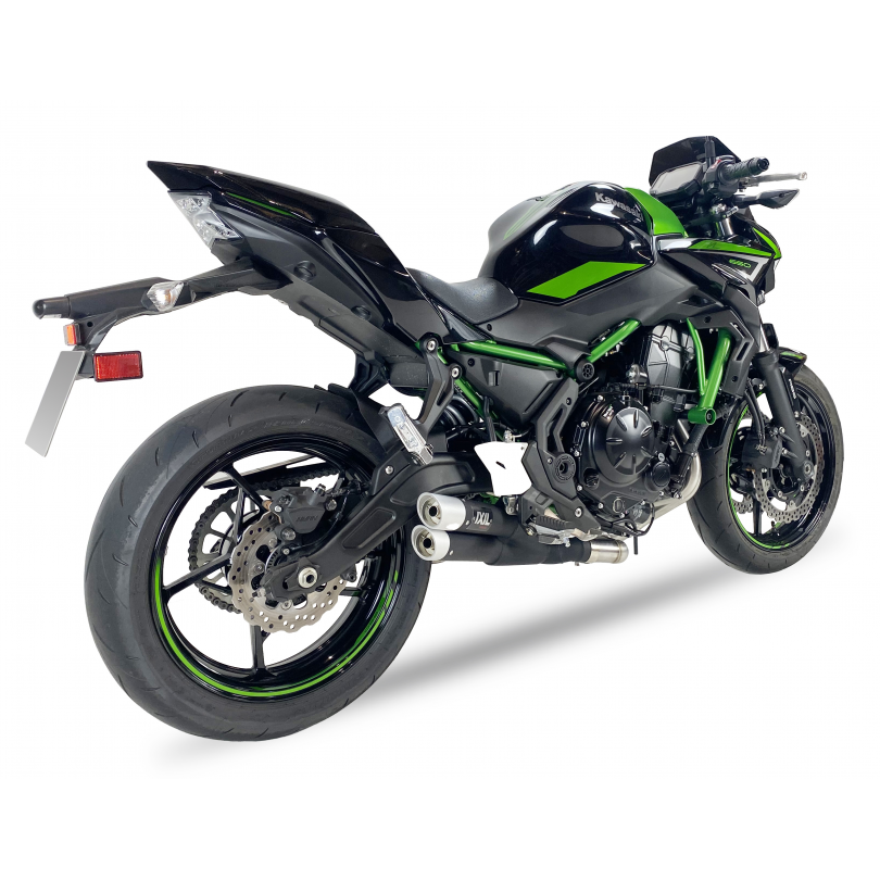 Tłumik IXIL KAWASAKI Z 650 - NINJA 650 2023 (ER650S,ER650SA2,EX650S,EX650SA2) typ L3XB (waga: 3000g, długość: 370 mm., materiał: