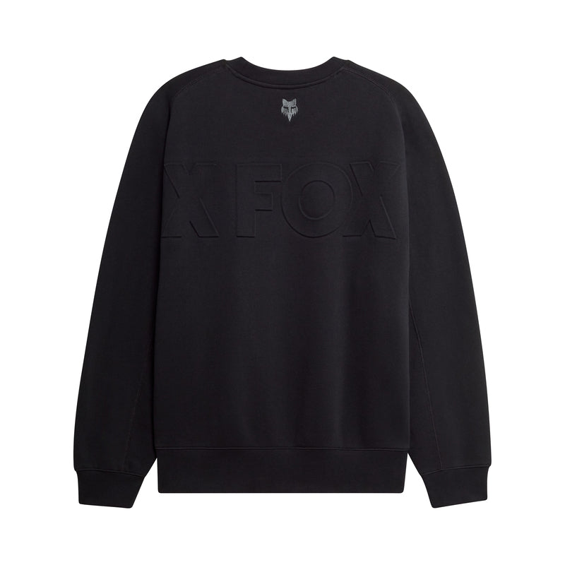 BLUZA FOX MOTO-X OVERSIZED FLEECE CREW BLACK