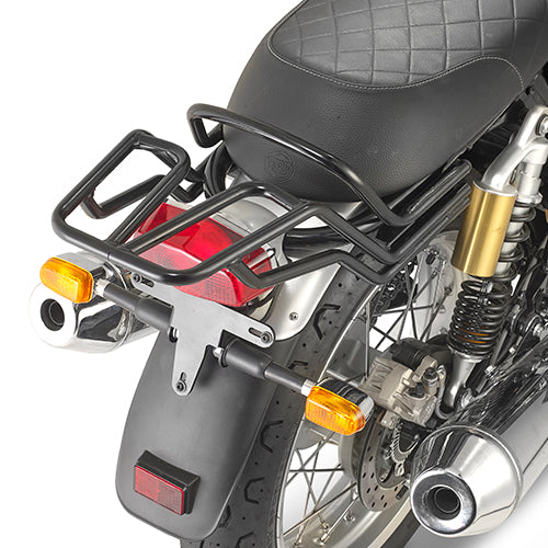 KAPPA STELAŻ KUFRA CENTRALNEGO ROYAL ENFIELD INTERCEPTOR 650 '19-'25 CONTINENTAL GT 650 '20-'25 CZARNY ( BEZ PŁYTY ) – zdjęcie 5