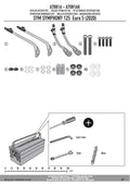 KAPPA MOCOWANIE SZYBY A7061AK SYM Symphony 125 Euro 5 (20)