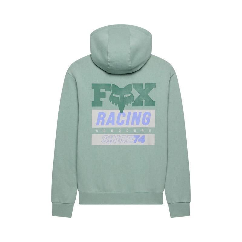 BLUZA Z KAPTUREM DAMSKA FOX SINCE 74 FLEECE PO ARCTIC BLUE