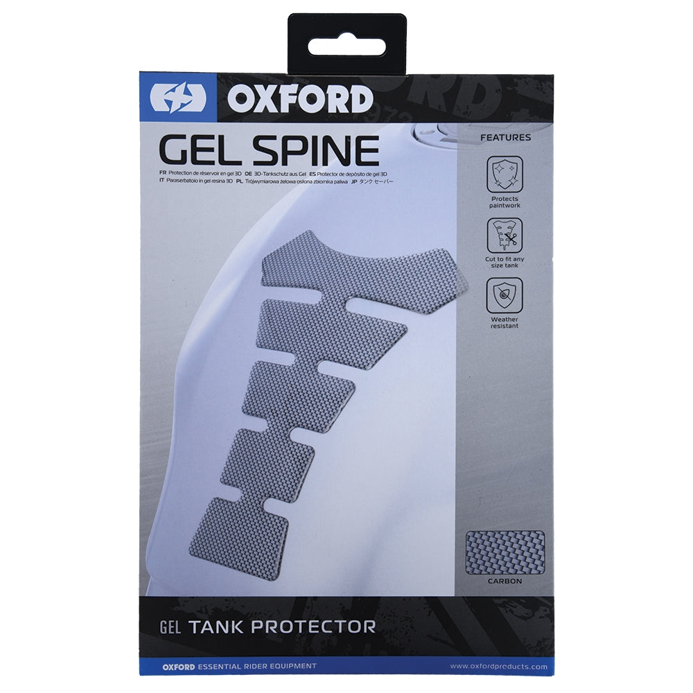 OXFORD TANKPAD GEL SPINE NAKLEJKA NA ZBIORNIK KOLOR CARBON (STARY KOD OF839) – zdjęcie 2