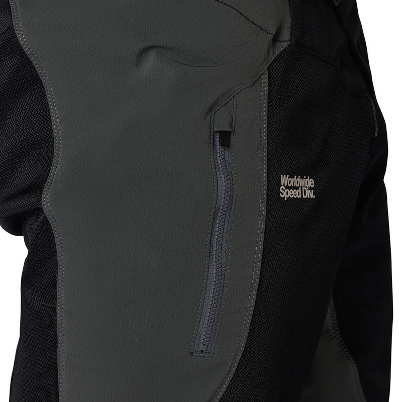 SPODNIE MOTOCYKLOWE FOX RANGER AIR OFF ROAD BLACK GREY – zdjęcie 6
