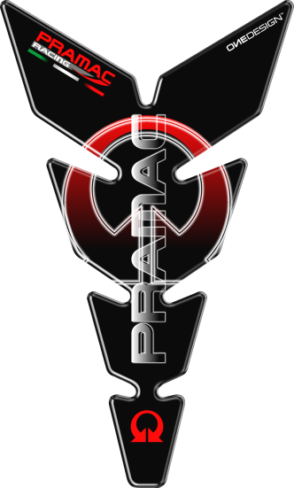 ONEDESIGN Tankpad Moon slim logo Pramac