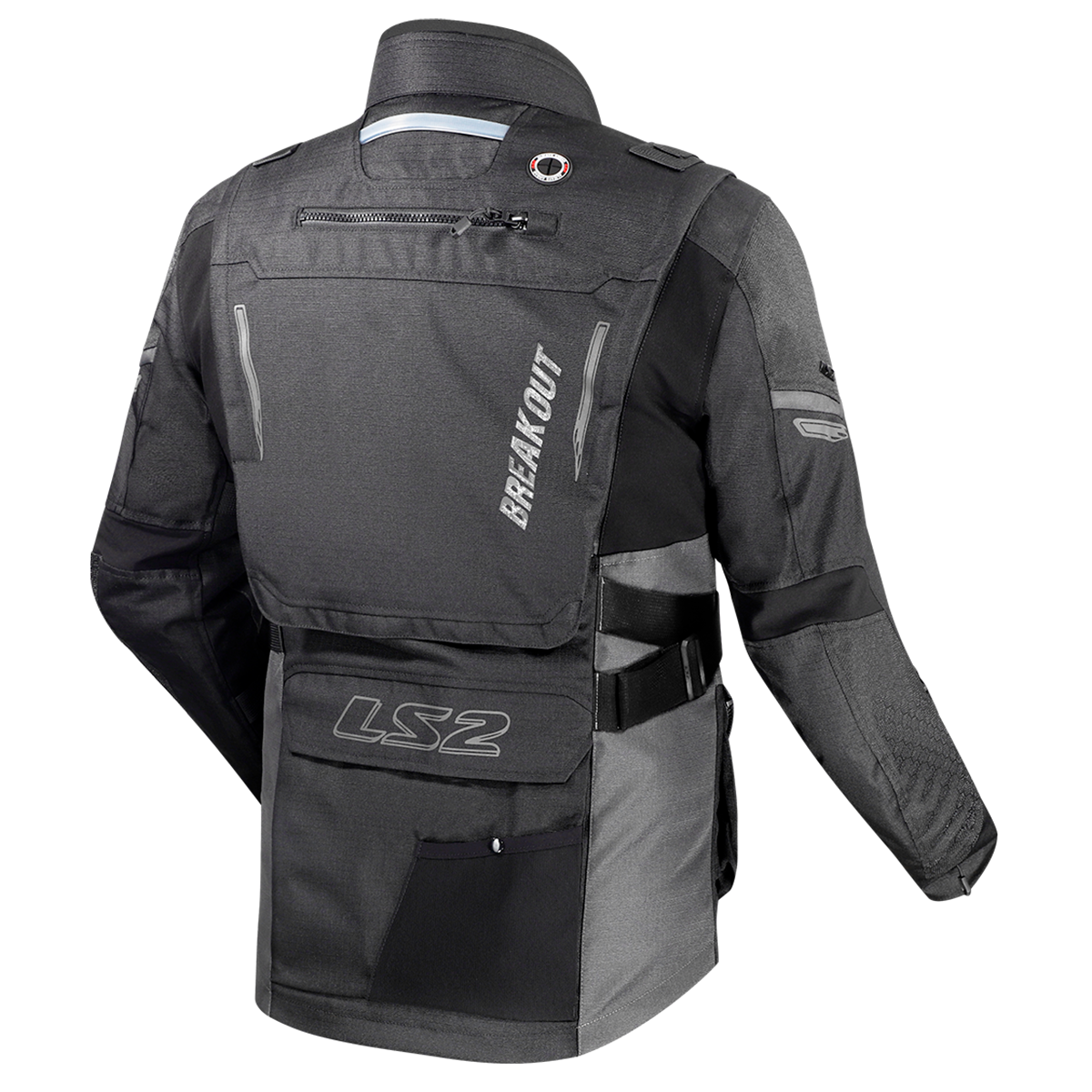 KURTKA LS2 BREAKOUT MAN BLACK SMOKE