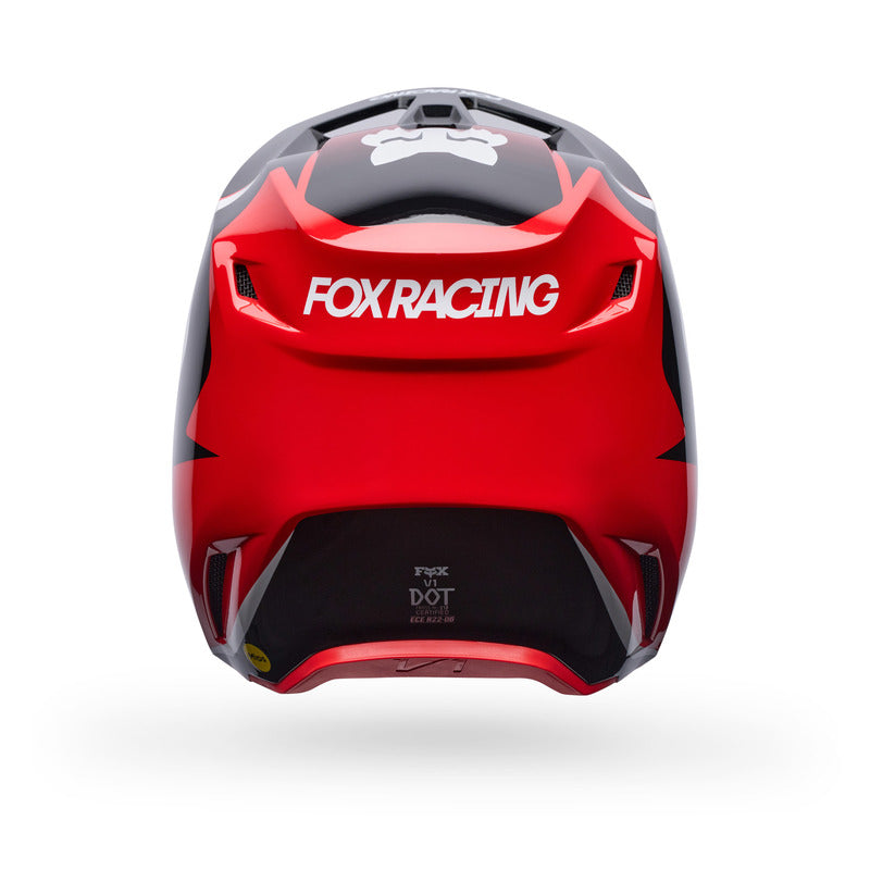 KASK MOTOCYKLOWY JUNIOR FOX V1 FRAME RED