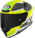 Kask motocyklowy KYT TT-REVO GEAR Czarny/Żółty