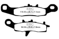 EBC Brakes Klocki hamulcowe EBC FA349R (kpl. na 1 tarcze)