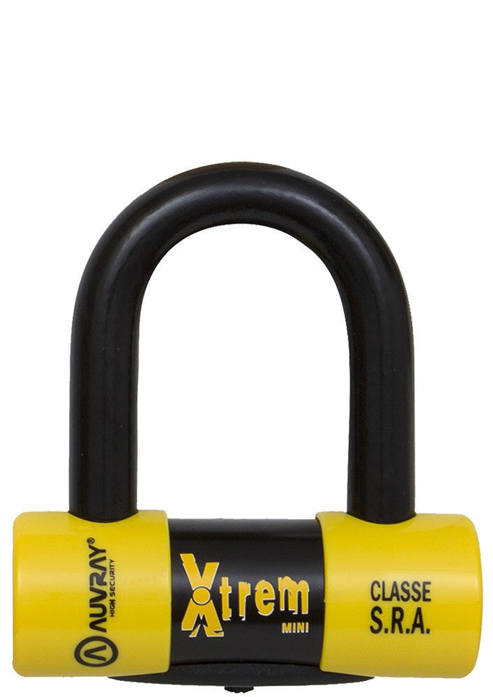 AUVRAY kłódka XTREM MINI z przypominaczem - średnica bolca 16mm, 116mm x 119mm (klasa S.R.A.)