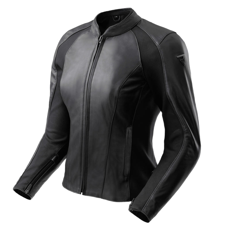 KURTKA MOTOCYKLOWA SKÓRZANA DAMSKA REBELHORN SIENA BLACK WXS