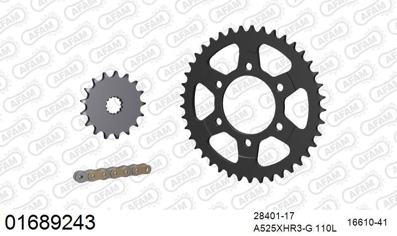 Zestaw napędowy AFAM do KAWASAKI Ninja ZX 10 R 8,9,A – zdjęcie 2
